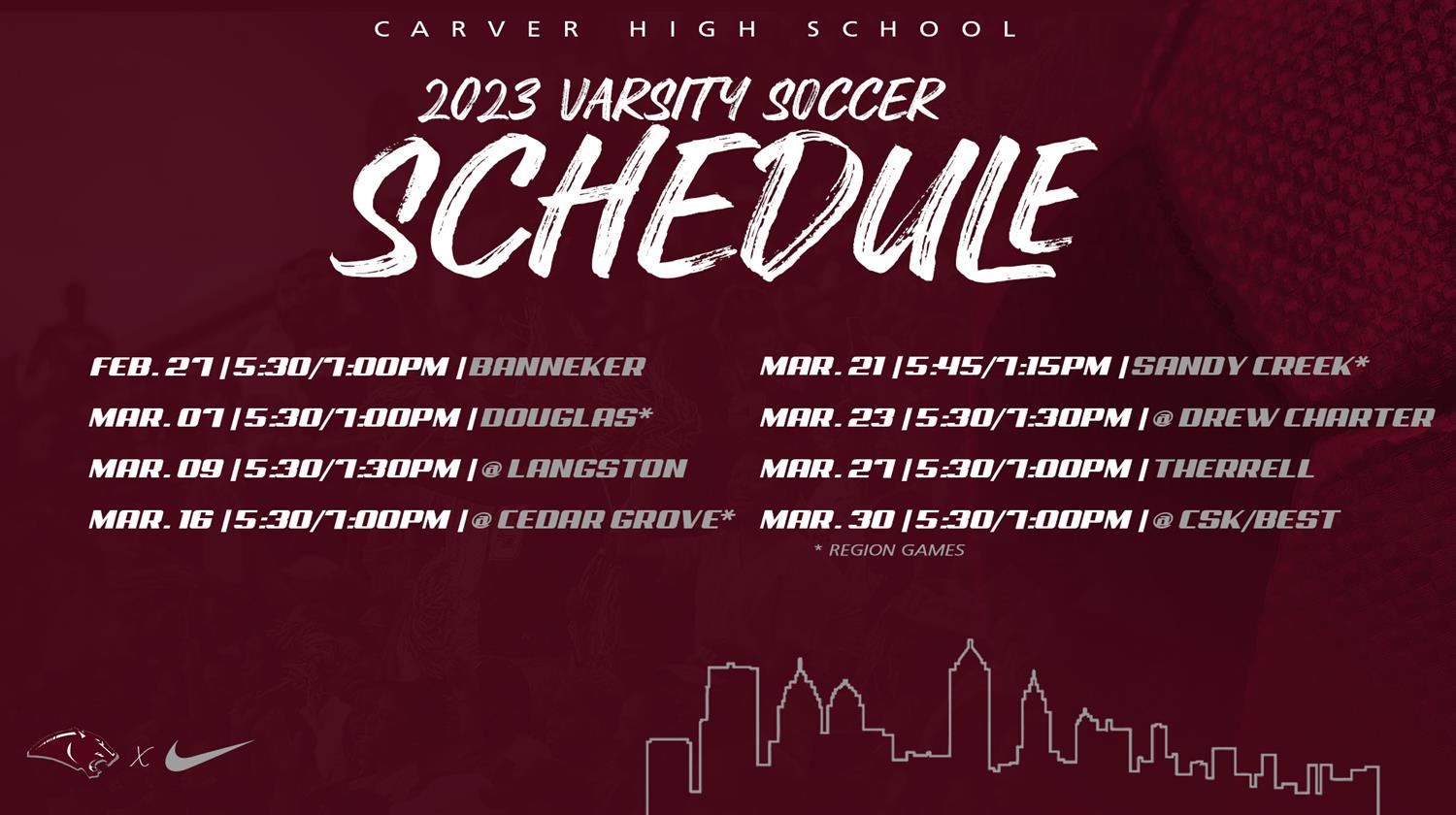 soccer schedule 2023